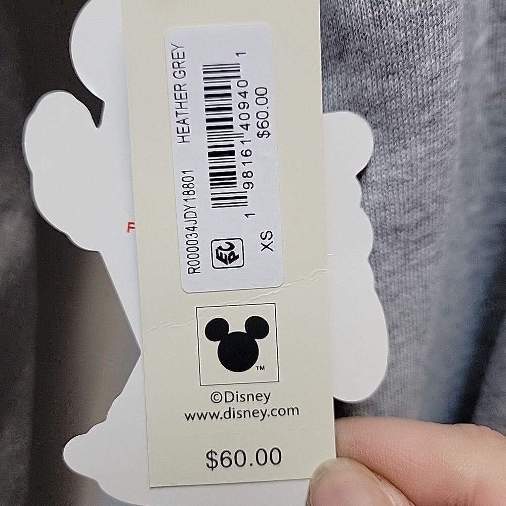 Disney Minnie Mouse Macy's Thanksgiving Day Parade 2024 Hoodie Women's XS Gray - Picture 8 of 10